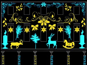 Projection mapping on the Swedish Embassy in Warsaw of Swedish subjects video mapping animation in Poland on the Swedish Embassy,Warsaw