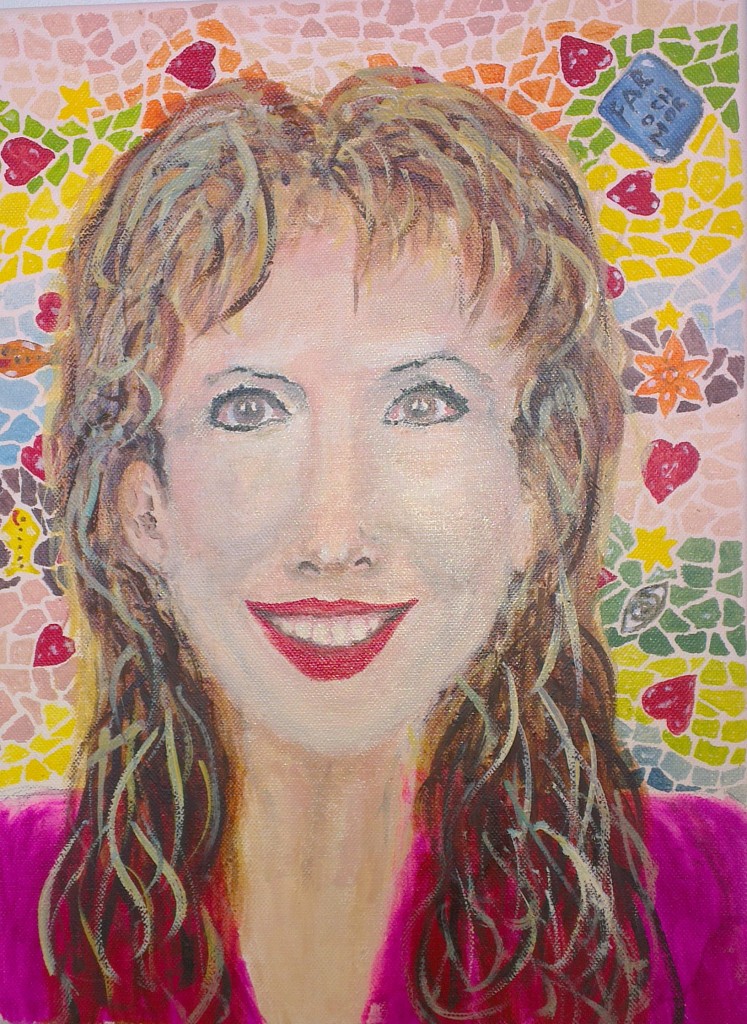 a portrait of marie jonsson harrison by outsider artist stefan maguran